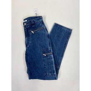 NWT WeWoreWhat Denim Utility Pants